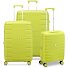  Skyline 2.0 4 roues Set de valises 3 pièces avec soufflet d'extension Modéle cyber limette