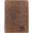  Porte-cartes d'identité vintage RFID en cuir 9 cm Modéle braun