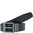  Ceinture réversible Traveller en cuir Modéle schwarz-schwarz | 85 cm