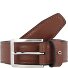  Luca Ceinture Cuir véritable Modéle cognac brown | 105 cm