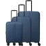  Air Stripe 4 roues Set de valises 3 pièces avec soufflet d'extension Modéle navy