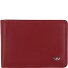 Polo Porte-monnaie Protection RFID Cuir véritable 11 cm Modéle rot