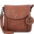  Anchor Love Iben Sac à bandoulière Cuir véritable 19 cm Modéle charming cognac
