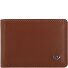  Polo Porte-monnaie Protection RFID Cuir véritable 10 cm Modéle cognac