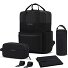  Bergen Set sac à dos à langer 4 pièces compartiment ordinateur portable Modéle all black