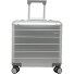  Trolley pilote Gravity 4 roues en Aluminium, 44 cm, avec compartiment pour ordinateur portable Modéle silber