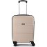  5739 4 roulettes Trolley de cabine S 55 cm Modéle beige