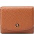  Carre Soft Porte-monnaie Cuir véritable 11 cm Modéle cognac brown