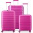  B-Flying Move 4 roues Set de valises 3 pièces avec soufflet d'extension Modéle fucsia