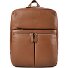  Hanna Sac à dos professionnel M Cuir véritable 40 cm Compartiment ordinateur Modéle saddle brown