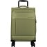  Monthélys 4 roulettes Trolley de cabine 55 cm avec soufflet d'extension Modéle light green
