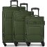  Edition 04 4 roues Set de valises 3 pièces avec soufflet d'extension Modéle slate-green