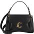  C-Me Sac à bandoulière Cuir 24 cm Modéle noir