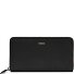  Leather Essentials Porte-monnaie Cuir véritable 19 cm Modéle black