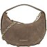  Lifetime Sister Suede Sac à bandoulière Cuir véritable 25 cm Modéle mocha