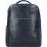  Blue Square Revamp Sac à dos professionnel Cuir véritable 37 cm Compartiment ordinateur Modéle night blue