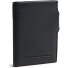  Ebro Étui pour cartes de crédit Protection RFID Cuir véritable 7.5 cm Modéle black