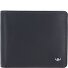  Polo Porte-monnaie Protection RFID Cuir véritable 12 cm Modéle marineblau