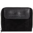 Wallet Calmar Porte-monnaie Cuir 12.5 cm Modéle black-black