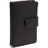  Kaunas Porte-monnaie Protection RFID Cuir 7.5 cm Modéle black