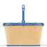  Carrybag Sac de shopper 48 cm Modéle raffia blue