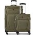  Set de valises Beaumont à 4 roues S+L avec soufflet d'extension Modéle olive