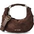  Lifetime Sister Suede Sac à bandoulière Cuir véritable 25 cm Modéle coffee