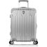  Xtrak 4 roulettes Trolley de cabine S 55 cm avec soufflet d'extension Modéle silver