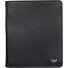  Porte-monnaie Capri RFID cuir 10,5 cm Modéle schwarz