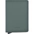  Slimwallet Matte Porte-cartes de crédit Porte-monnaie RFID Cuir 6,5 cm Modéle green black