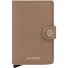  Miniwallet Étui pour cartes de crédit Protection RFID Cuir 6.5 cm Modéle cappuccino