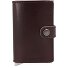  Miniwallet Étui pour cartes de crédit Protection RFID Cuir 6.5 cm Modéle dark brown