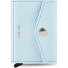  Enveloppe Porte-monnaie Protection RFID Cuir 10 cm Modéle ice blue