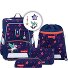  Space Shine Set de cartables 5 pièces Modéle Pegasus Night Nuala