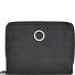  Athena Porte-monnaie Protection RFID Cuir véritable 13 cm Modéle schwarz
