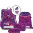  Space Shine Set de cartables 5 pièces Modéle Butterfly Night Ina