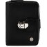  Porte-monnaie Spongy en cuir 9 cm Modéle black