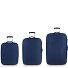  Orbit 2 roulettes Set de valises 3 pièces avec soufflet d'extension Modéle Blue