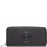  Bozen Ela Porte-monnaie Protection RFID Cuir 19 cm Modéle black