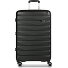  Paris 4 roulettes Trolley L 76 cm avec soufflet d'extension Modéle black