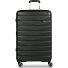  Paris 4 roulettes Trolley L 76 cm avec soufflet d'extension Modéle black