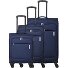  Priego 4 roulettes Set de valises 3 pièces Modéle navy