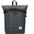  Sac à dos Roll Top 46 cm, compartiment pour ordinateur portable Modéle black