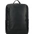  Upcycled Tarpaulin Daypack 39.5 cm Compartiment pour ordinateur portable Modéle black