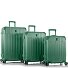  Xtrak 4 roulettes Set de valises 3 pièces avec soufflet d'extension Modéle midnight green