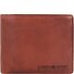  Porte-monnaie Vintage Washed en cuir 13 cm Modéle chestnut
