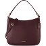  Sac à bandoulière Hobo en cuir de Bologne, 27 cm Modéle burgundy