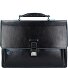  Blue Square Porte-documents II Cuir 40 cm Compartiment pour ordinateur portable Modéle black