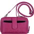  Clutch Porte-monnaie en cuir 19 cm Modéle pink