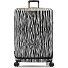  EZ Fashion 4 roulettes Trolley L 76 cm avec soufflet d'extension Modéle zebra